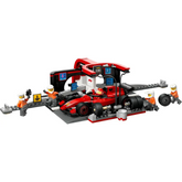 Lego F1 Pit Stop&Crew with Ferrari 60443